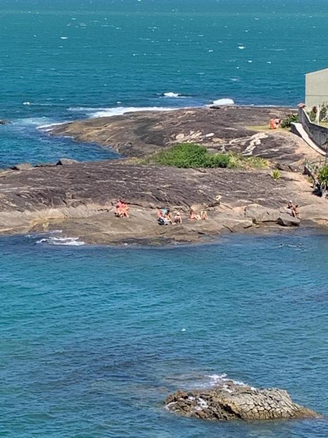 Apartamento Pe Na Areia E Aguas Tranquilas No Centro De Guarapari Zewnętrze zdjęcie